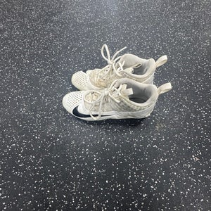 Used Nike LAX Cleats Mens White Senior 5.5 11849-S000037393