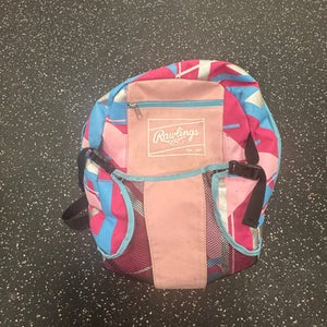 Used Rawlings REMIX BB/SB Player Carry Bag Pink 11849-S000037386