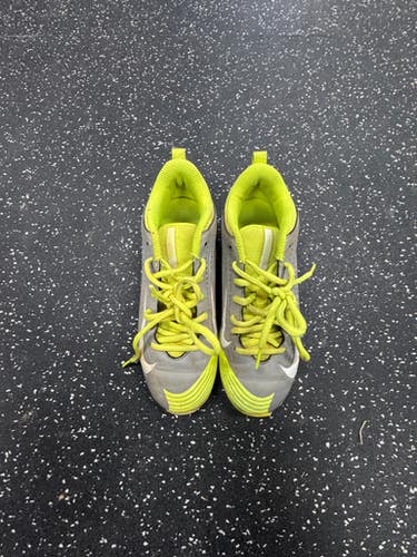 Used Nike VAPOR BB/SB Cleats Grey Junior 04 11849-S000037374