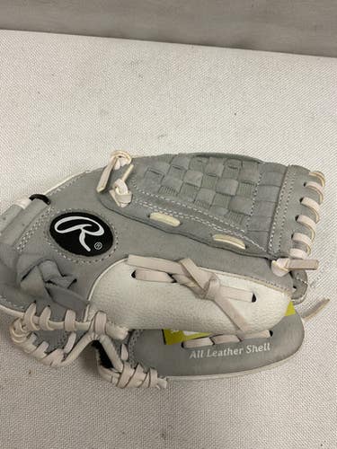 Used Rawlings HFP105GW BB/SB Glove RH Throw Grey 10 1/2" 11490-S000269541