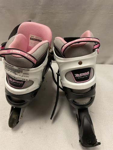 Used ROLLER BLADES Senior Rec Fitness Skates Black Adjustable 11490-S000269518