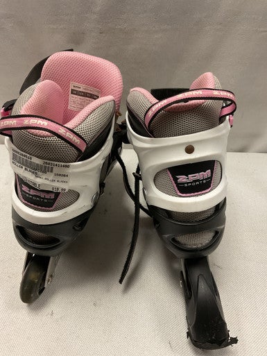Used ROLLER BLADES Senior Rec Fitness Skates Black Adjustable 11490-S000269518