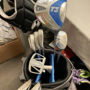 Used Walter Hagen T3 Womens Package Set RH Royal Blue 9 Piece 11490-S000269515