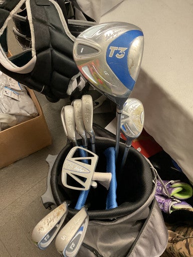 Used Walter Hagen T3 Womens Package Set RH Royal Blue 9 Piece 11490-S000269515