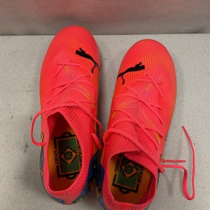 Used Puma Soccer Cleats Pink Junior 03.5 11490-S000269509