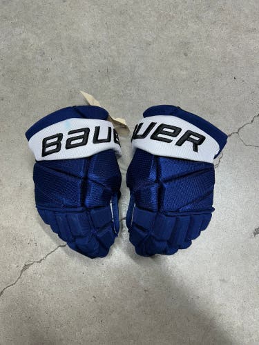 13” Bauer Vapor Hyperlite Gloves Tampa Bay Lightning Nikita Kucherov Pro Stock (New)