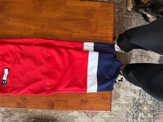 Washington capitals Red Senior Large Socks Pro Stock (Used)