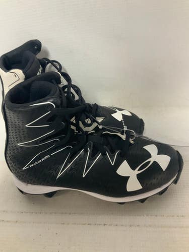 Used Under Armour HIGHLIGHT Jr FB Cleats Black Junior 01.5 11823-S000037524