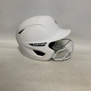 Used Easton GHOST MATTE Batting Helmet w/Mask White M/L 11823-S000037515