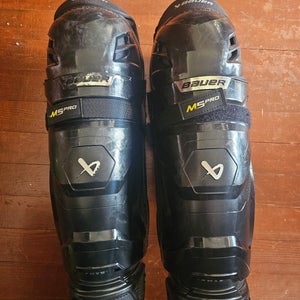 Senior Bauer Supreme M5 Pro 15" Shin Pads (Used)