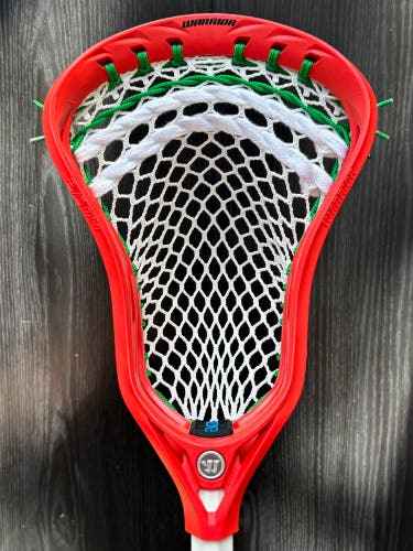 New Warrior Evo QX-O Box Head Custom Strung with 4s Mesh (Sample Stringing)