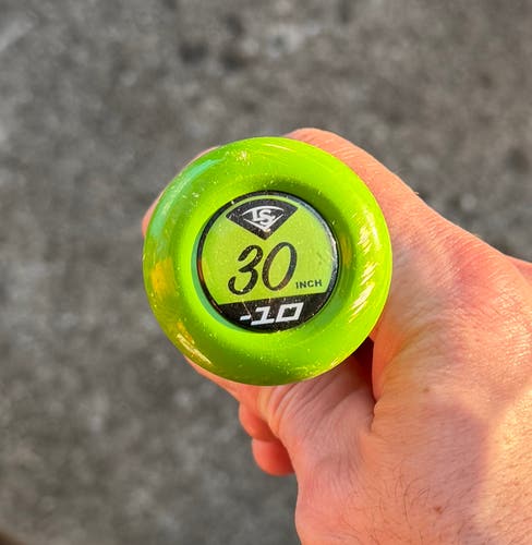 2025 Louisville Slugger Savannah Bananas Alloy USSSA Certified Bat (-10) 17 oz 27" (Used)