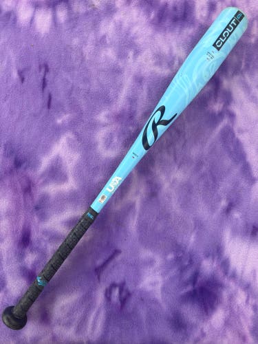 2025 Rawlings Clout AI Alloy Bat USABat Certified (-10) Alloy 19 oz 29" (Used)