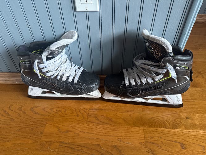 2021 Bauer Elite Hockey Goalie Skates Regular Width 8.5 (Used)