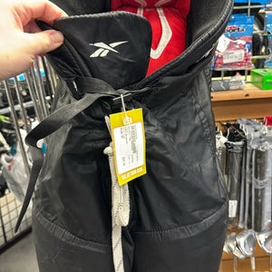 SR SM Reebok 14K Used Small Black Senior ice Hockey pant Pants 14 k