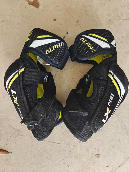 Youth Large Warrior Alpha LX Pro Elbow Pads (Used)