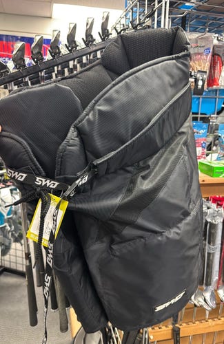 SR SM Used Sherwood RM9 Sher-wood Black Senior Small Hockey Pants Rm 9