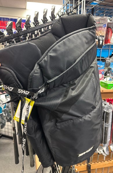 SR SM Used Sherwood RM9 Sher-wood Black Senior Small Hockey Pants Rm 9