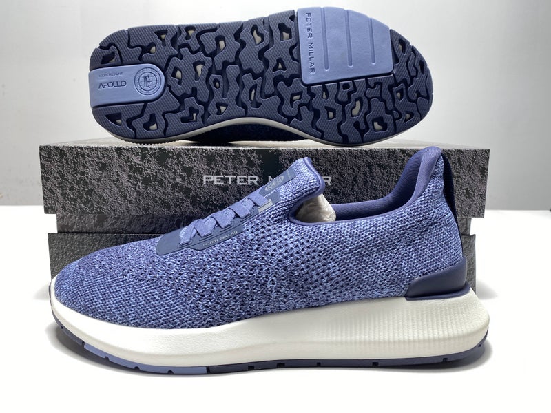 Peter Millar Hyperlight Apollo Golf Shoes Blue Men's SZ 8 NEW