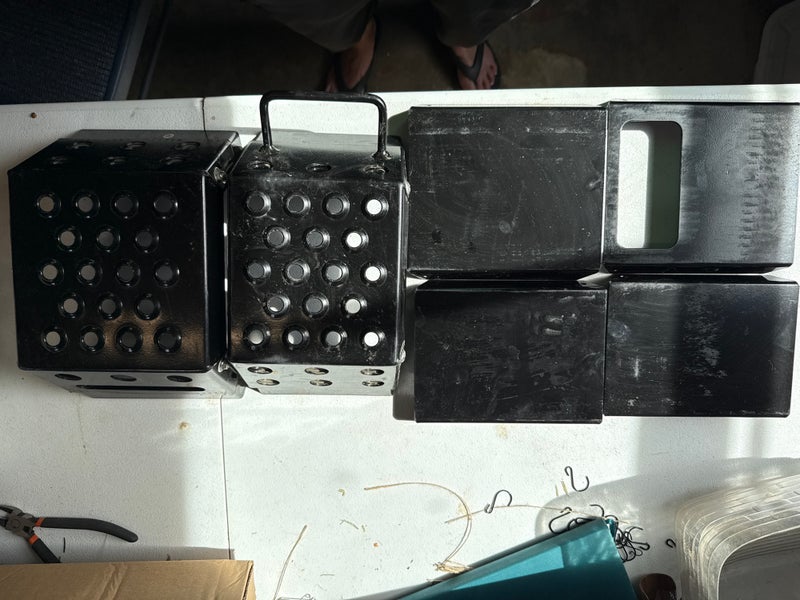 Black Unisex (Used) starting block stackable