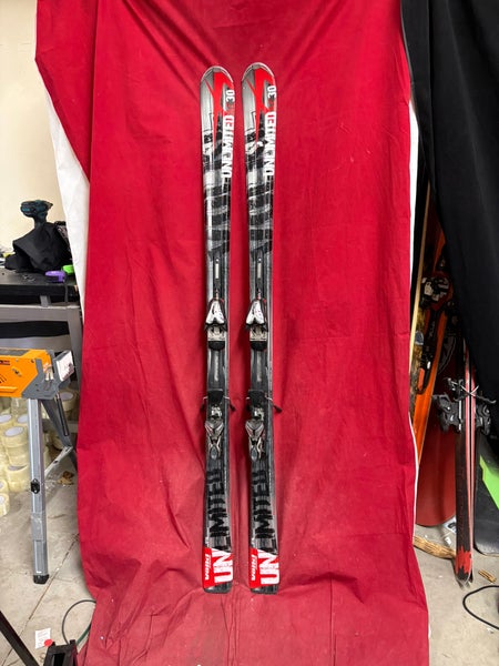 Skis: Volkl 177 cm All Mountain Skis (Used)