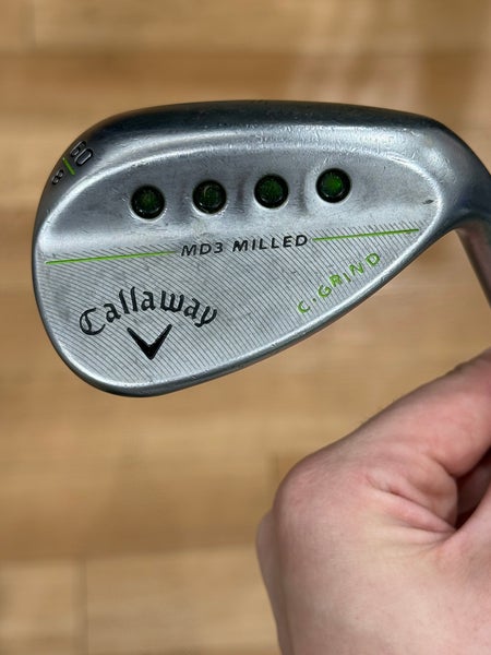 Used Men's Callaway MD3 Milled Chrome C-Grind Right Handed 60' Wedge