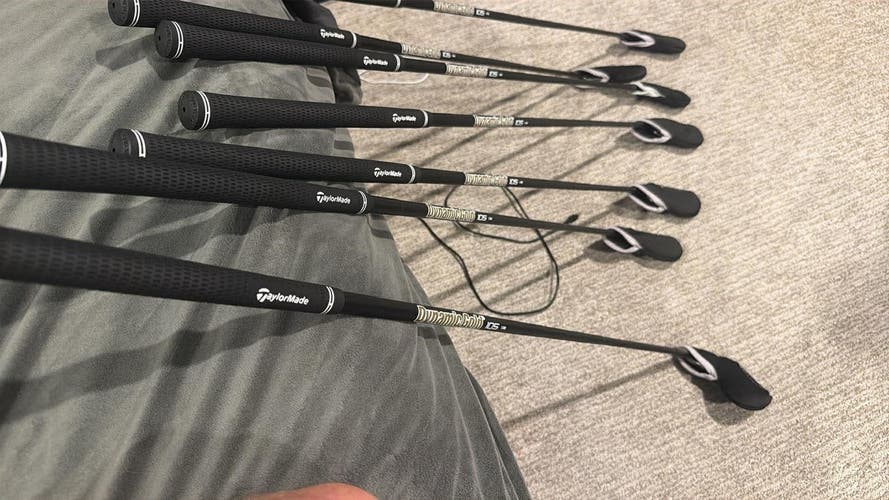 Men's TaylorMade 2025 Phantom Black P790 Right Handed Iron Set Stiff Flex Steel Shaft (New)