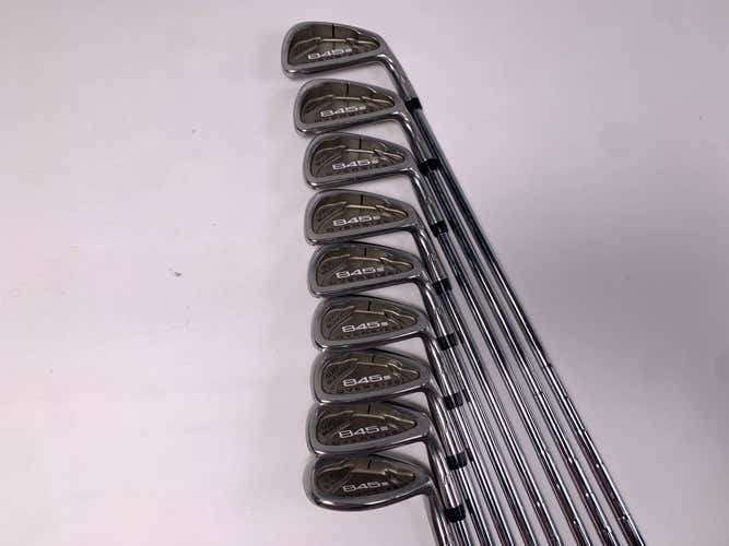 Tommy Armour 845 S Oversize Iron Set 3-PW+GW Tour Step 3 Regular Steel Mens RH