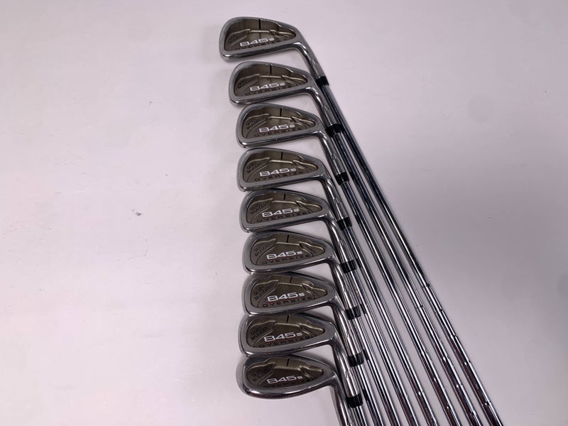 Tommy Armour 845 S Oversize Iron Set 3-PW+GW Tour Step 3 Regular Steel Mens RH