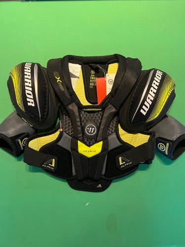 New Warrior Alpha QX Pro Shoulder Pads | Junior Small