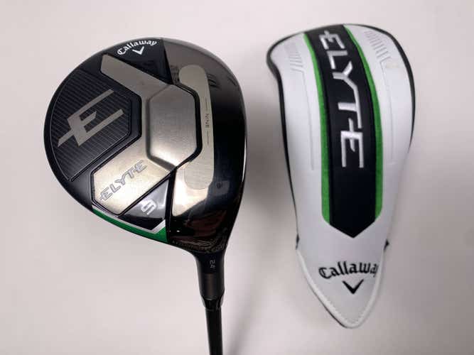Callaway Elyte 9 Fairway Wood 24* Mitsubishi Chemical Vanquish 5 R2 Senior RH HC