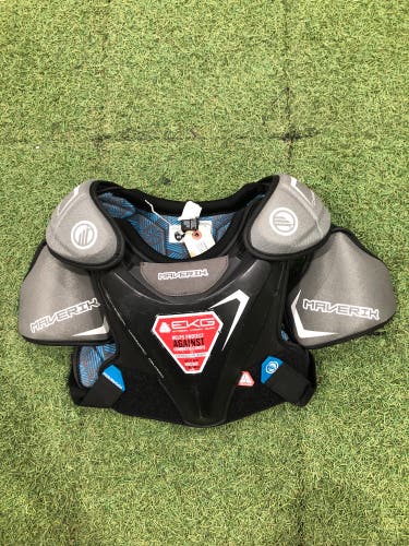 Medium Youth Maverik Charger Shoulder Pads (Used)