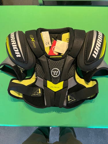 New Warrior Alpha QX Pro Shoulder Pads | Senior Medium