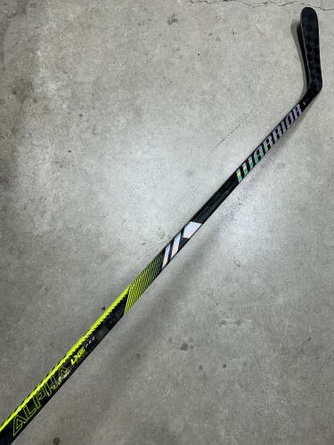 63 Flex P92 Intermediate Warrior Alpha LX2 Pro Left Hand Hockey Stick Pro Stock (New)