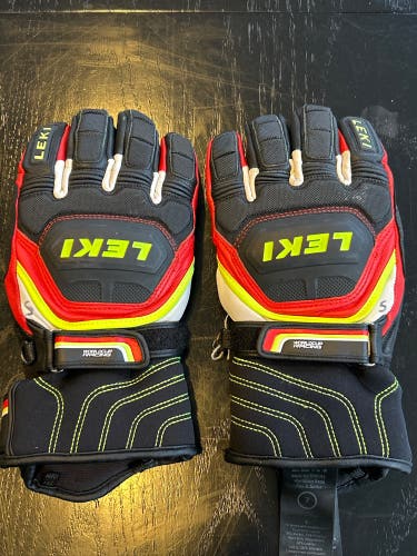 Black Unisex Leki Gloves size 7