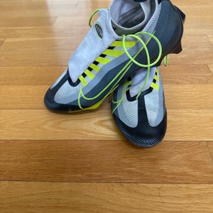 Unisex Size 13.0 (W 14.0) Nike Low Top Vapor Edge Elite 360 Flyknit Molded Cleats (Used)