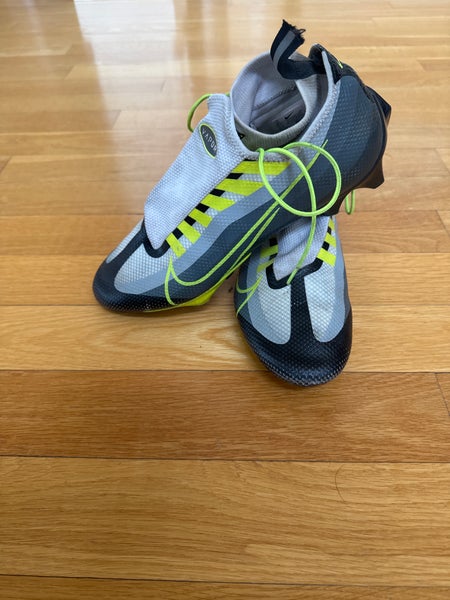 Unisex Size 13.0 (W 14.0) Nike Low Top Vapor Edge Elite 360 Flyknit Molded Cleats (Used)