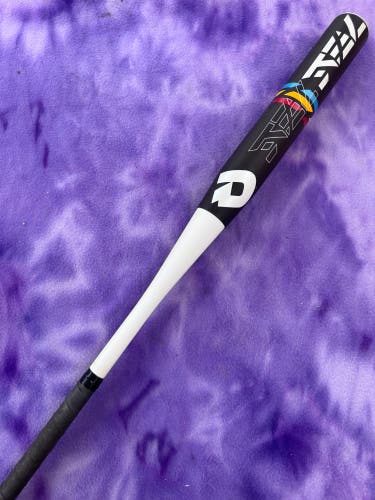 Black 2022 DeMarini Steel Bat Alloy Bat Alloy 26 oz 34" (Used)