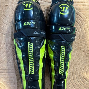 Junior Warrior Alpha LX 40 Shin Pads 12" (New)