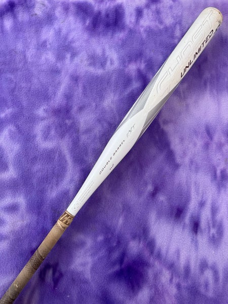 White 2023 Easton Ghost Unlimited Composite Bat (-10) Composite 23 oz 33" (Used)