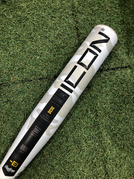 2025 Rawlings Icon Composite Bat USSSA Certified (-8) Composite 24 oz 32" (Used)