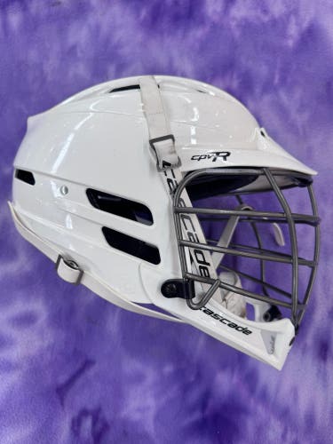 White Adult Cascade CPV-R Helmet (Used)