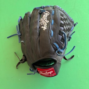 Black Rawlings Select Series RH Pitcher's Baseball Glove 12.5"