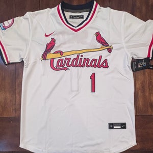 Ozzie Smith St Louis Cardinals White Pull-Over Jersey Size XL NWT