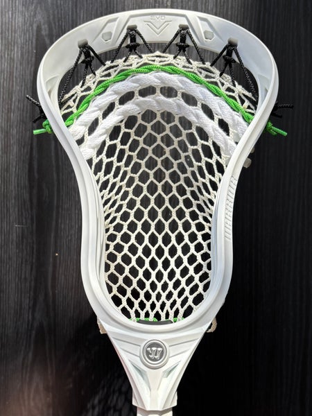 New Warrior Evo V Head Custom Strung with Hero 4.0 Mesh (Sample Stringing)