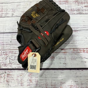 Brown Rawlings Highlight RH Softball Glove 12.5" (Used)