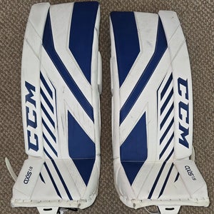 26+1" CCM Axis 1.5 Goalie Leg Pads (Used)