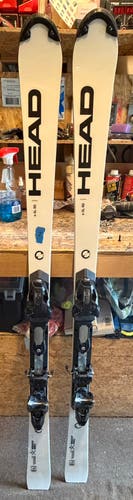 156cm HEAD Rebel e SL RD Skis With Bindings Max Din 16 (Used)