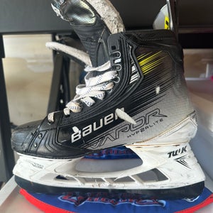 Bauer Vapor Hyp2rlite Pro Stock Skates – Size 8.5 – Lane Pederson (AHL Condors) – LS Pulse Ti (used)