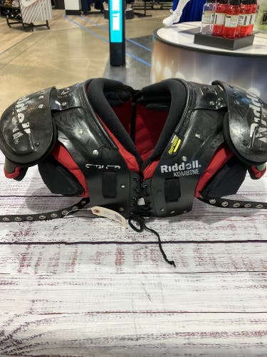 Large Youth Riddell Kombine Shoulder Pads (Used)